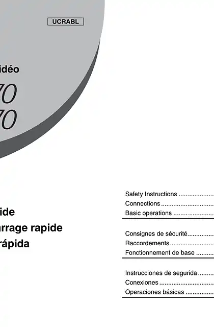 yamaha雅马哈RX-A3070_RX-A2070 Quick Start Guide